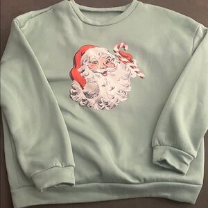 Green Santa Sweater